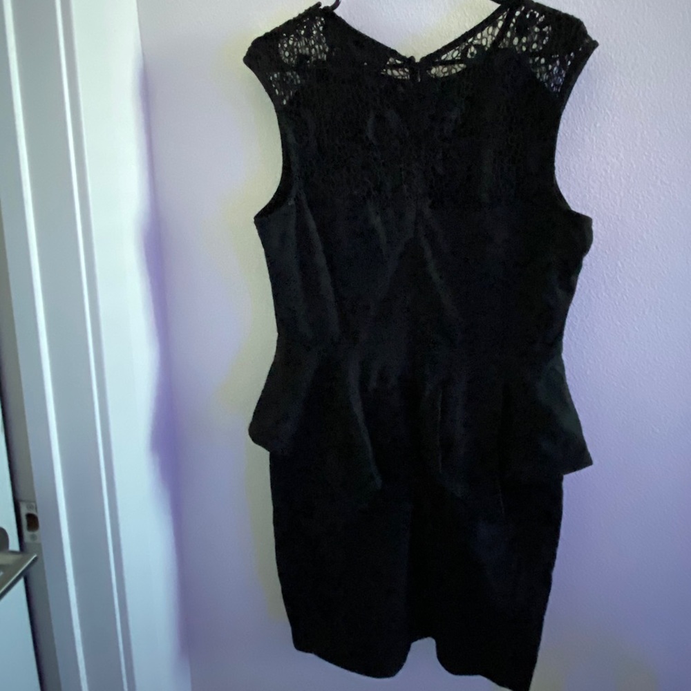 Kardashian Kollection Peplum Dress